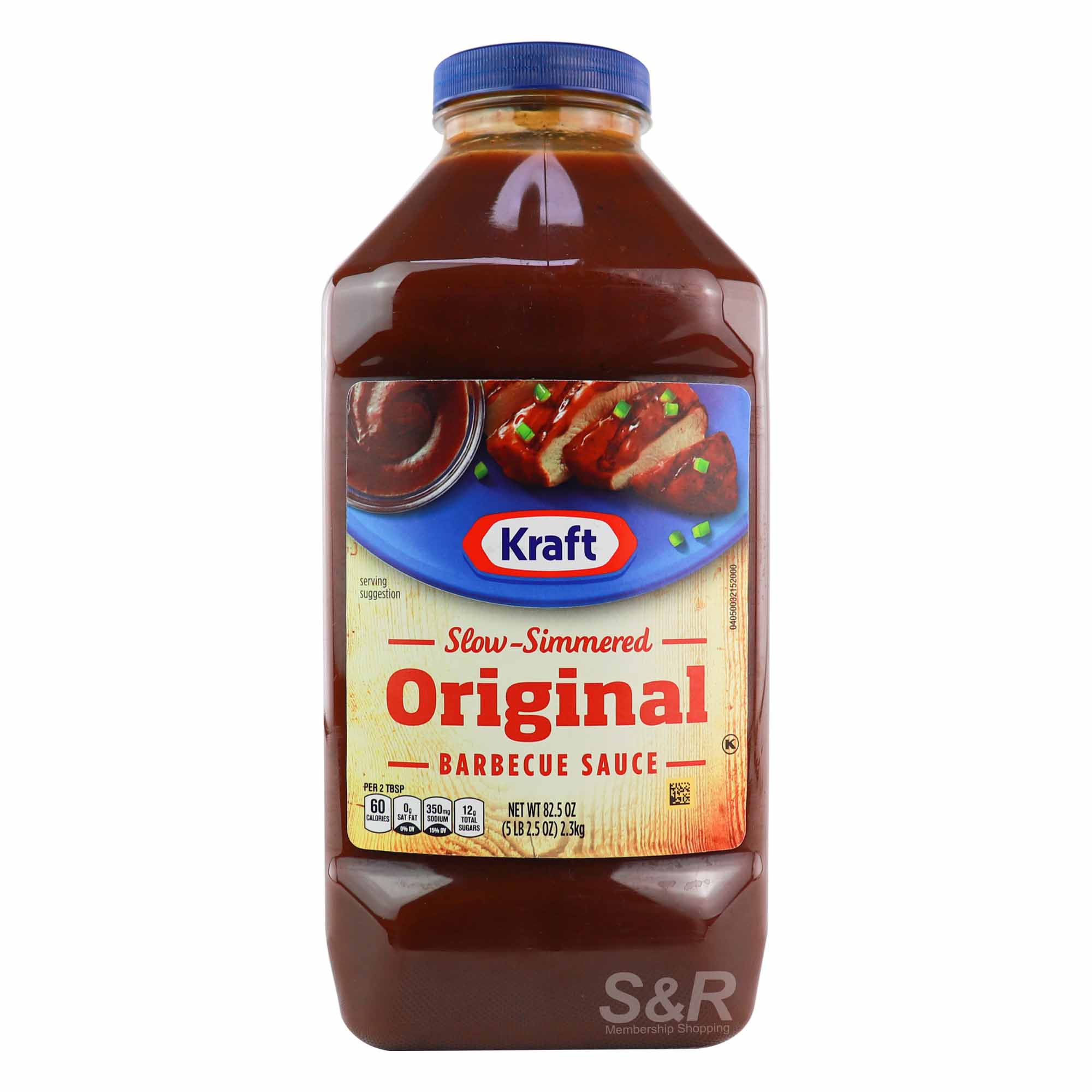 Kraft Original Slow-Simmered Barbecue Sauce 2.4kg Kraft Original Slow-Simmered Barbecue Sauce 2.4kg